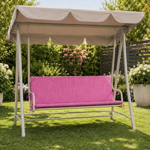 Perna balansoar gradina 150x50x50 cm, doua segmente, husa detasabila, zmeuriu