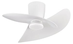 Ventilator de tavan cu LED-uri Ona alb DC silențios CCT 70 cm - Mantra Mantra Iluminación, Ona, reglabil, Alb, Camera de zi, Metal, Modern