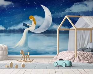 Tapet camera copii Fairy on Moon