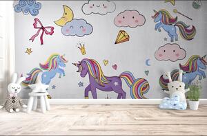 Tapet camera copii Unicorns Dreaming
