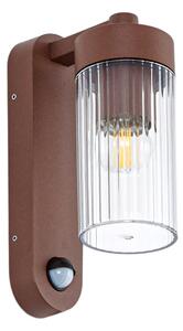 Lampă de Exterior Lindby, Kaliro, reglabil, Maro / Rugină, Terasă, Aluminiu, Modern