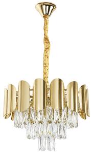 Lampă suspendată din cristal SWE099-CP 40cm GOLD