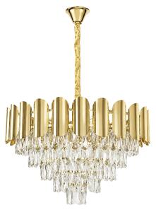Lampă suspendată din cristal SWE100-CP 60cm GOLD