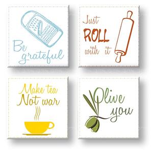 Tablou canvas cu text - TEX039C4