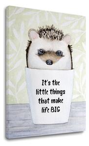 Tablouri canvas cu text Its the little things
