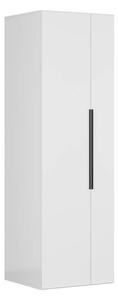 Dulap FLEX, alb, PAL, cu 2 usi, 75x66x240 cm