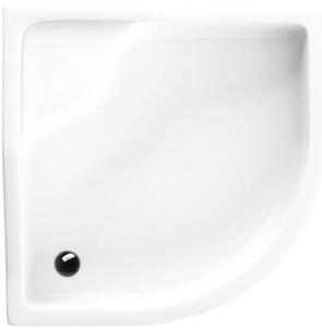 Schedpol Go Baby cădiță de duș semirotundă 90x90 cm alb 3.039