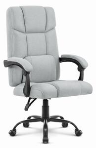 Scaun de birou ergonomic CABRO C505 până la 150 kg gri