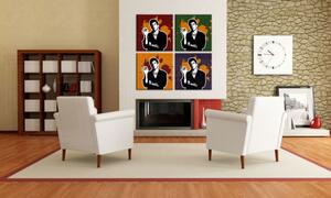 Tablou pictat manual POP Art Scarface - AL PACINO 4 - piese