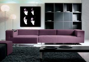 Tablou pictat manual POP Art BEATLES 1 - piese