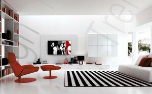 Tablou pictat manual POP Art BEATLES 1 - piese