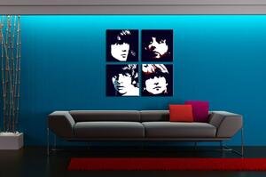 Pictate manual POP Art pictura BEATLES 4 buc beat