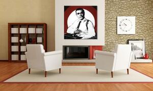 Tablou pictat manual POP Art James Bond 1 - piese