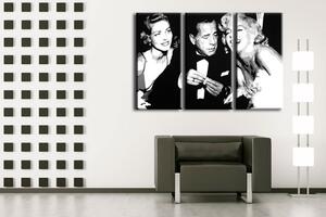 Tablou pictat manual POP Art AL Bogard 3 - piese