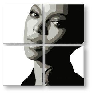 Tablou pictat manual POP Art BEYONCÉ 1 - piese bey