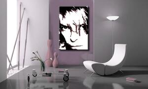 Tablou pictat manual POP Art David Bowie 1 - piese