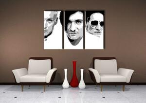 Tablou pictat manual POP Art Die Ärzte 3 - piese