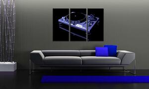 Tablou pictat manual POP Art DJ 3 - piese
