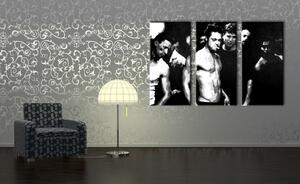 Tablou pictat manual POP Art Fight Club 3 - piese