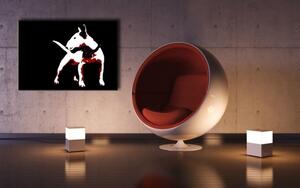 Tablou pictat manual POP Art Dog 1 - piese