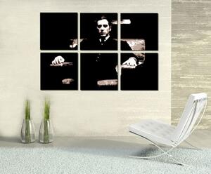 Tablou pictat manual POP Art Godfather 6 - piese