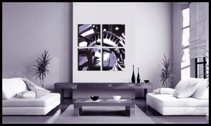 Tablou pictat manual POP Art Kip Slobody 4 - piese