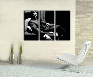 Tablou pictat manual POP Art GODFATHER 3 - piese