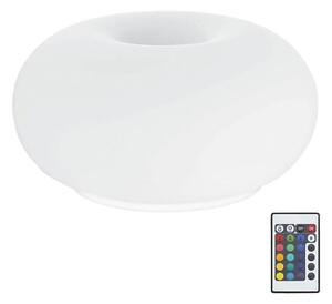 Lampă LED RGB dimabilă de masă Eglo 75355 OPTICA-C 2xE27/7,5W/230V + telecomandă