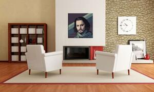 Tablou pictat manual POP ART Johnny Depp 1 - piese