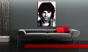 Tablou pictat manual POP Jim Morrison 1 - piese
