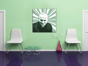 Tablou pictat manual POP Art JÁN PAVOL II. 1 - piese