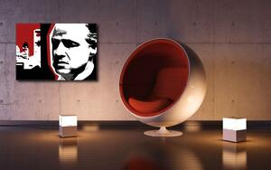 Tablou pictat manual POP Art Marlon Brando 1 - piese