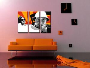 Tablou pictat manual POP Art Fear and Loathing in Las Vegas 3 - piese
