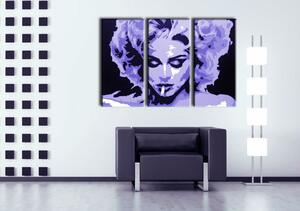 Tablou pictat manual POP Art MADONNA 3 - piese