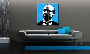 Tablou pictat manual POP Art Marlon Brando 4 - piese