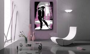 Tablou pictat manual POP Art Michael Jackson 1 - piese