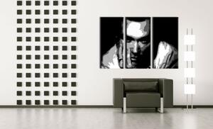 Tablou pictat manual POP Art Morrisey 3 - piese