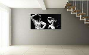 Tablou pictat manual POP Art Pulp Fiction 1 - piese