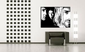 Tablou pictat manual POP Art Nirvana 1 - piese
