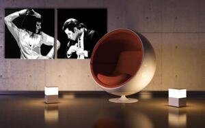 Tablou pictat manual POP Art Pulp Fiction 2 - piese