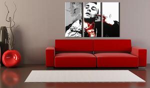 Tablou pictat manual POP Art Taxi Driver 3 - piese