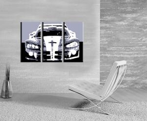 Tablou pictat manual POP Art Dodge Viper GTS 3 - piese