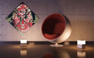 Tablou pictat manual POP Art Tutan Chamon 4 - piese