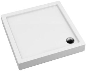 Schedpol Competia cădiță de duș pătrată 100x100 cm alb 3.0162