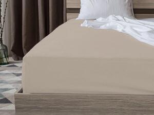 Cearsaf jersey cappuccino 90 x 200 cm