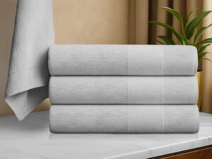 Prosop de baie CARRARA 70x140 cm gri deschis, 100% bumbac