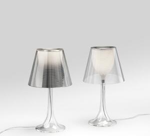 FLOS Miss K lampă de masă, variator intensitate, transparent, reglabil, Transparent, Camera de zi / sufragerie, Plastic, Design