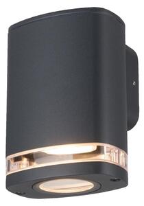 Aplică de exterior Kanlux 38885 ZEVI 1xGU10/10W/230V IP54 antracit