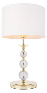 Lampă de masă Zuma Line RLT93163-1GW -REA 1xE27/60W/230V alb
