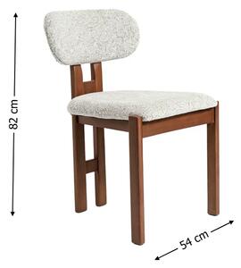 Scaun Living KJC6271 Lemn Bej